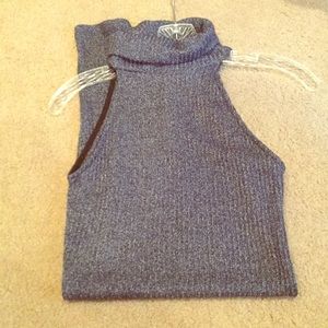 TOPSHOP MIDI TURTLENECK DRESS